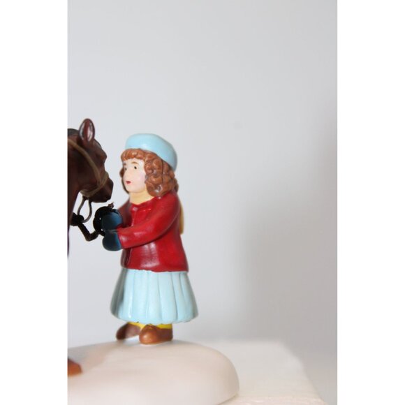 Dept 56 New England Village - A Christmas Pony - Picture 5 of 5